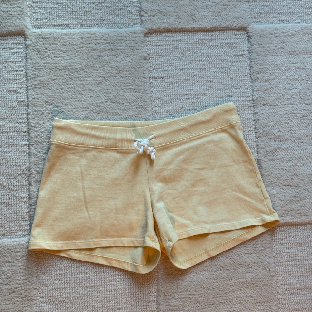 Yellow Women's Shorts
